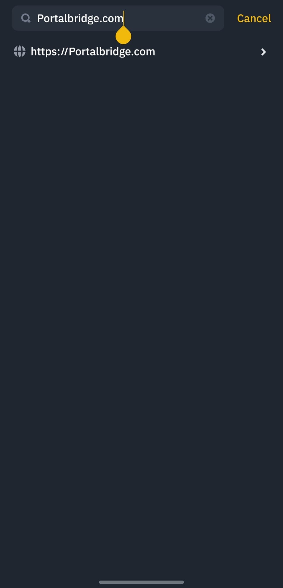 Alternatively, type portalbridge.com