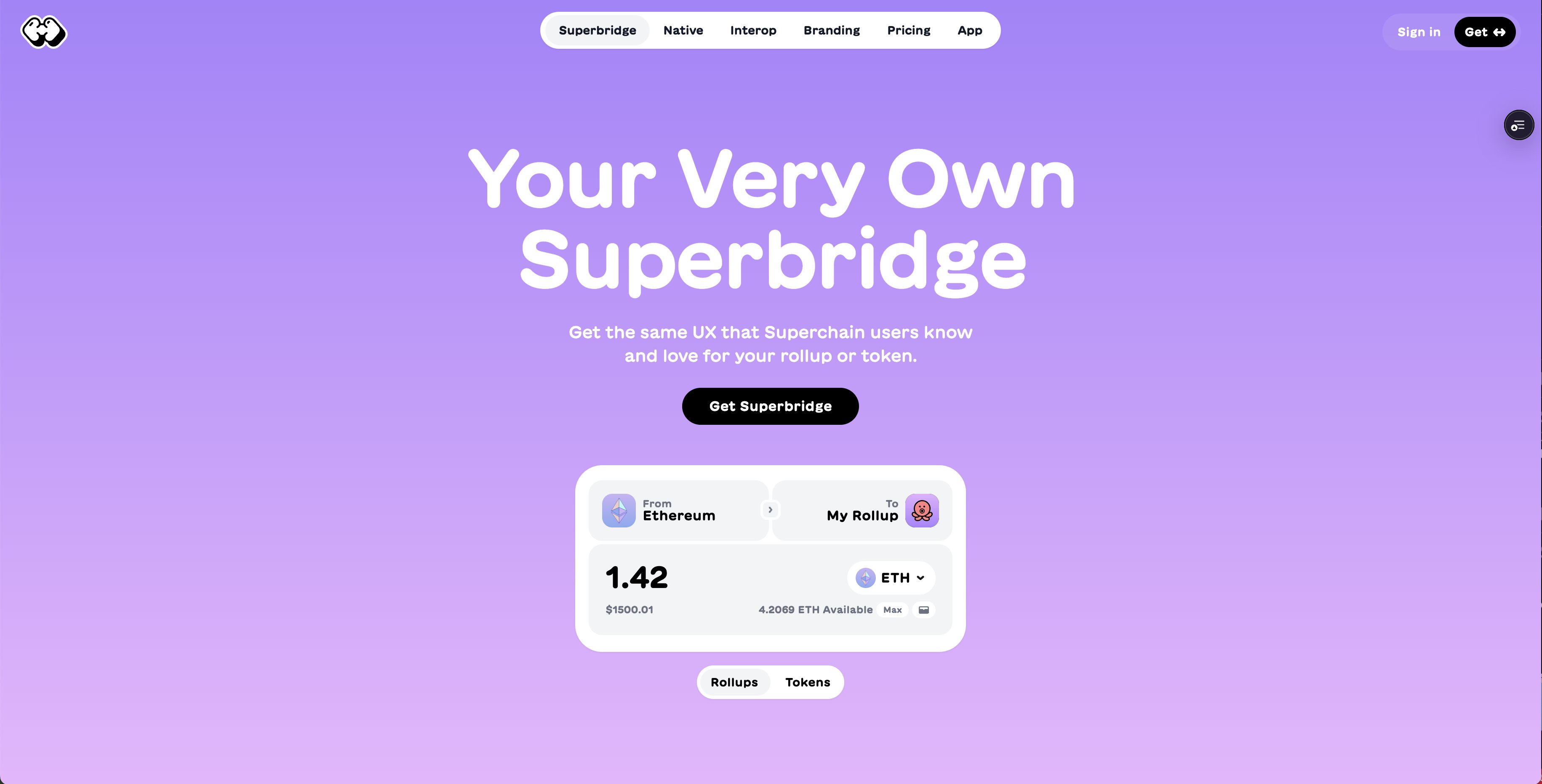 Get your own Superbridge