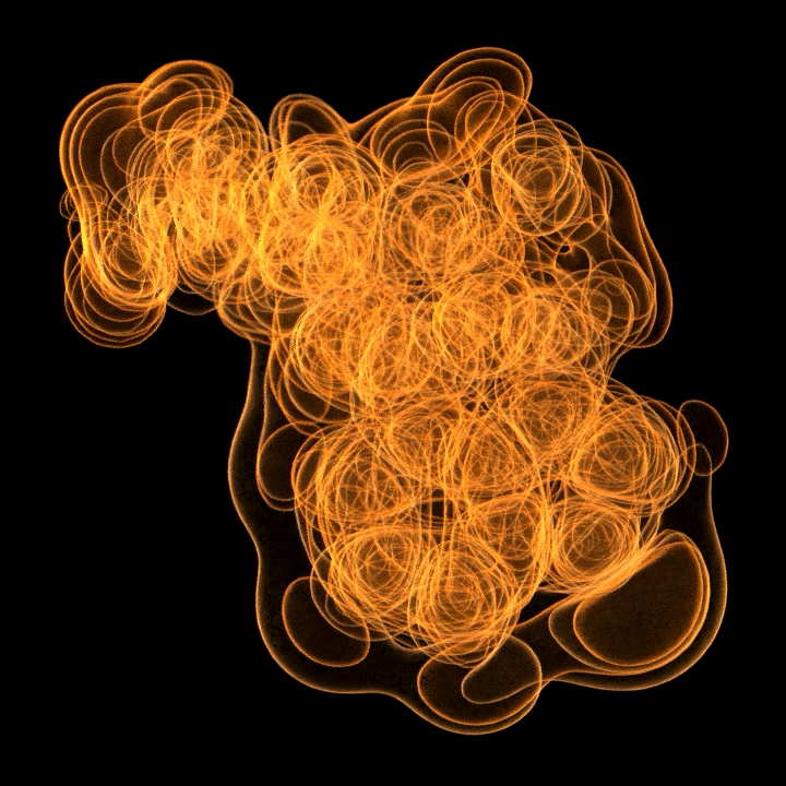 A conception of the LSD molecule by Dr. Anna Tanczos.