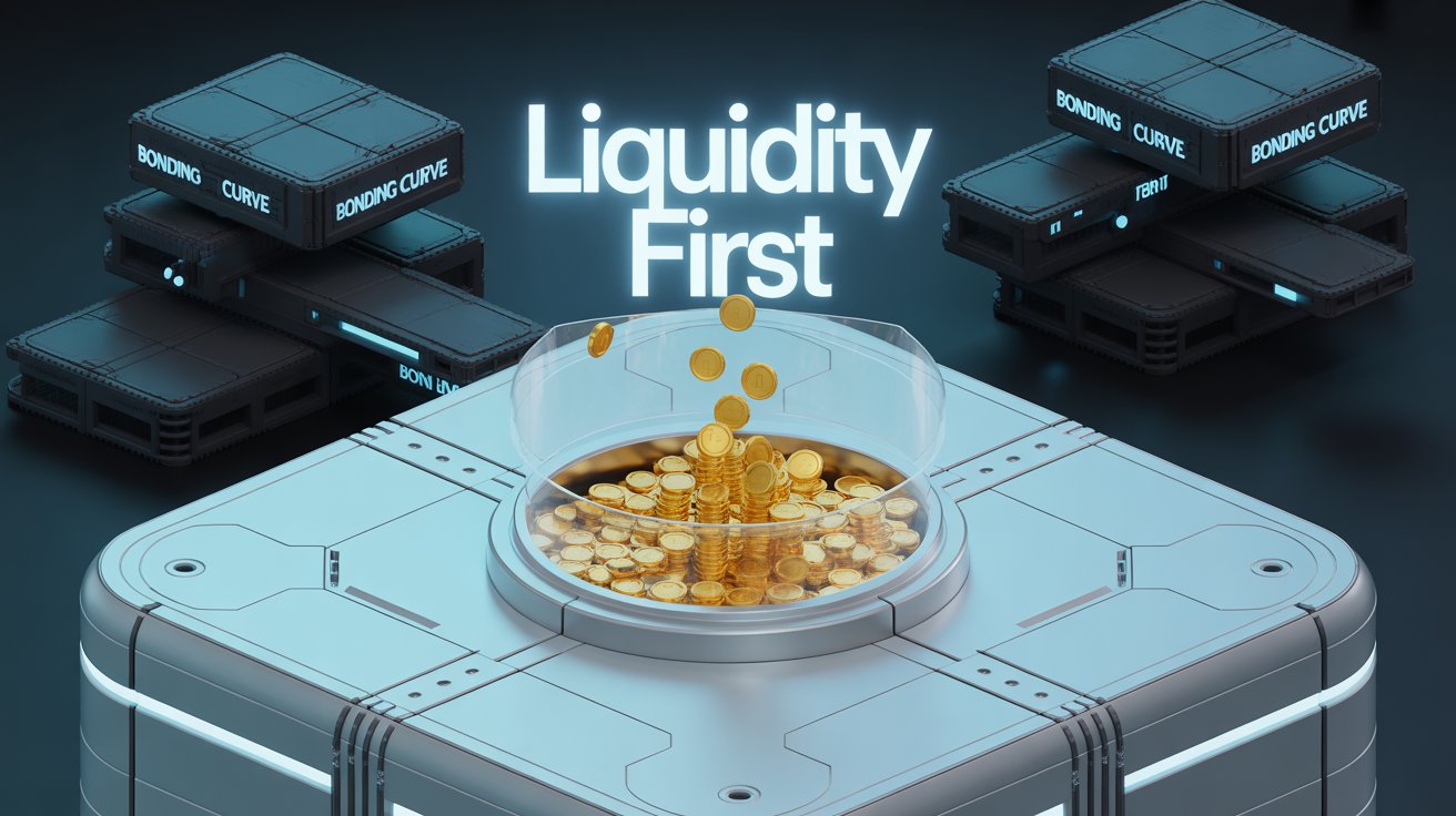 No token hits the market without guaranteed liquidity.