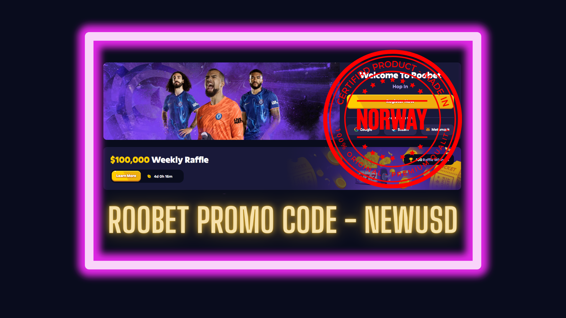 Roobet Promo Code Norway