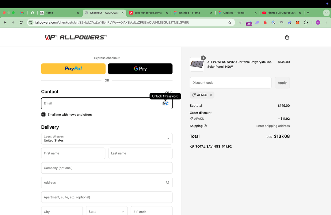 ALLPOWERS Discount Code (AFAK8)