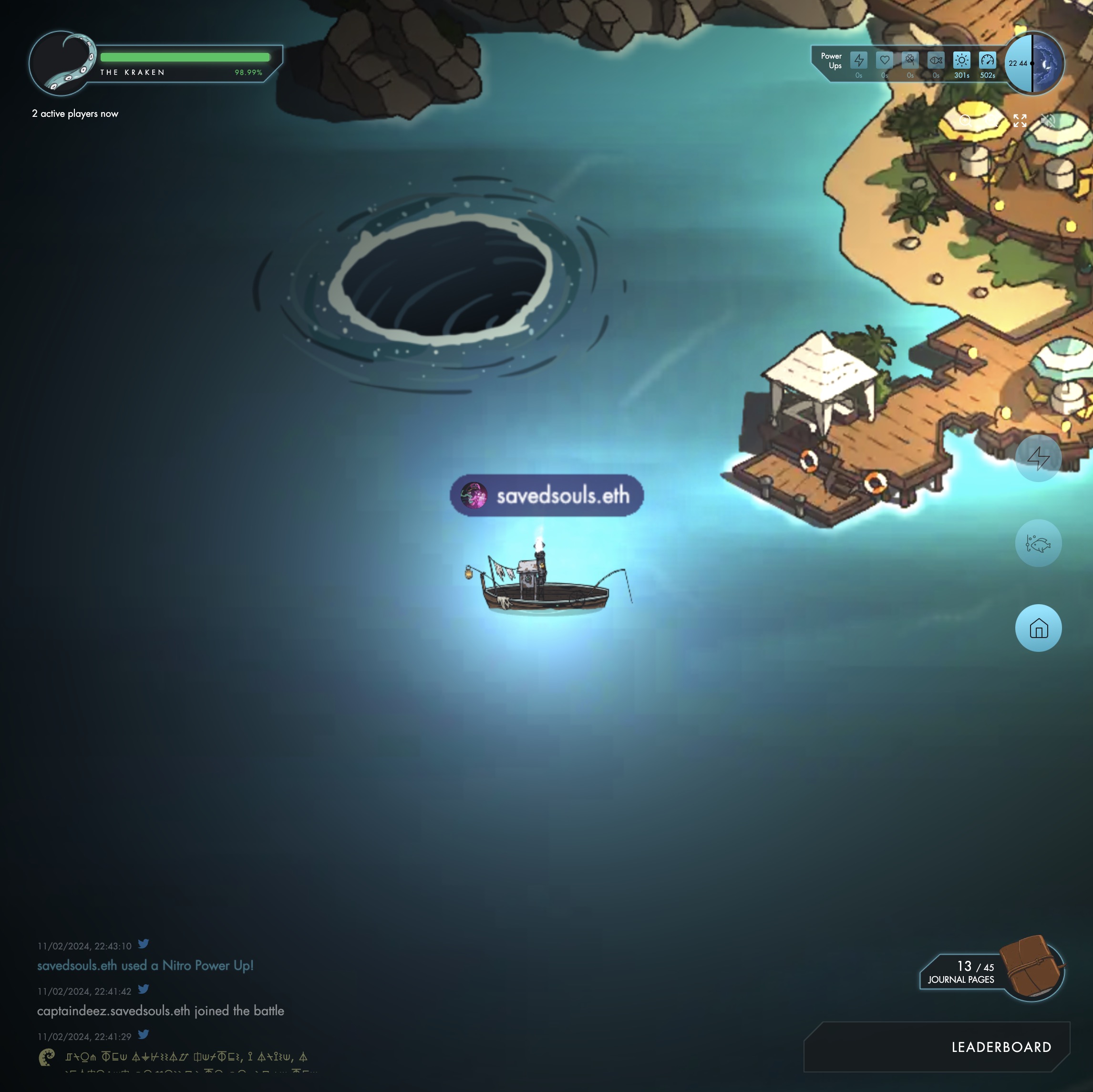 Whirlpools can take you to unknown places 