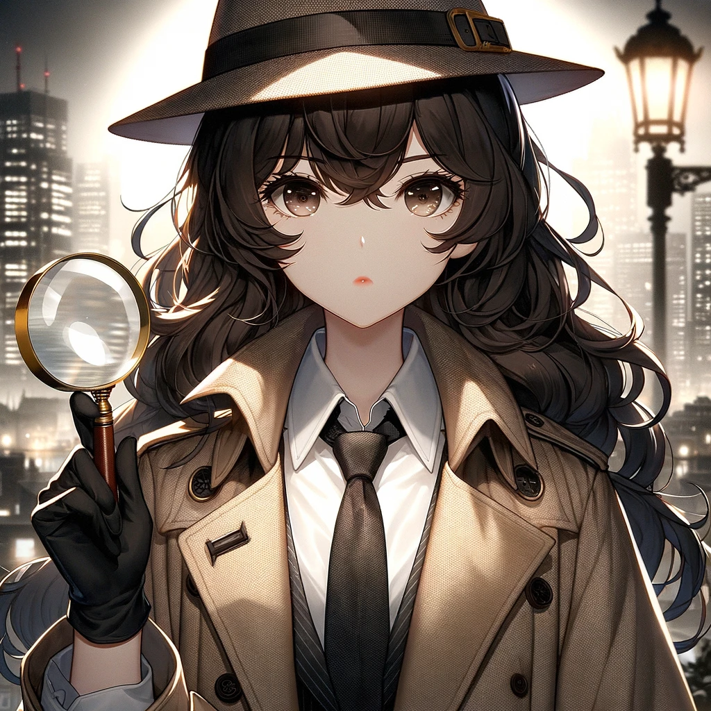Detective Anime Girl [DALLE]