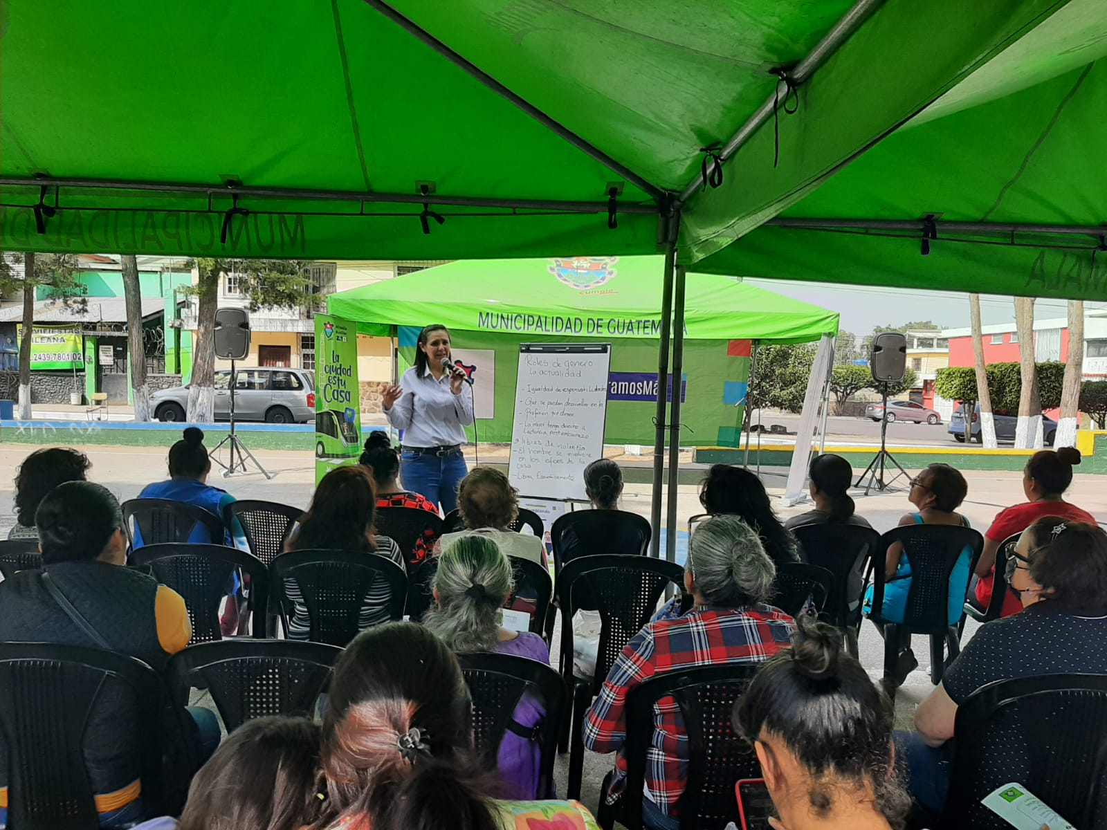 Conferencia: Rompiendo los roles de género  — Municipalidad de Guatemala