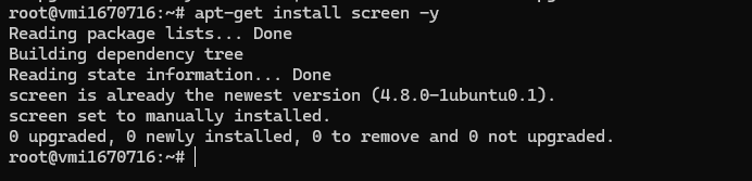 What's happening: We're installing Docker, a containerization platform that allows us to run our node in a sandboxed environment.