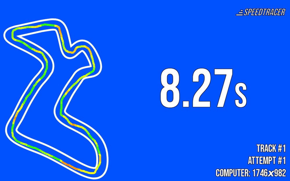 A Race Result NFT including a player's Speedmap