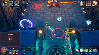 Taking Portal at the Boss room