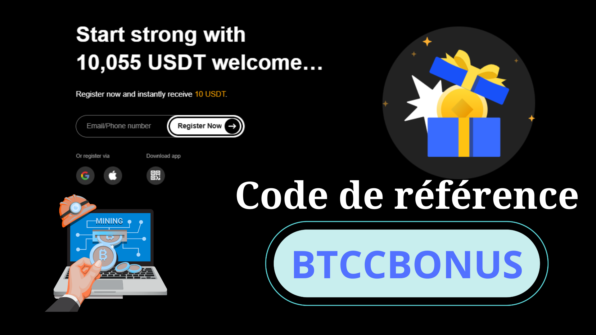Code de référence BTCC