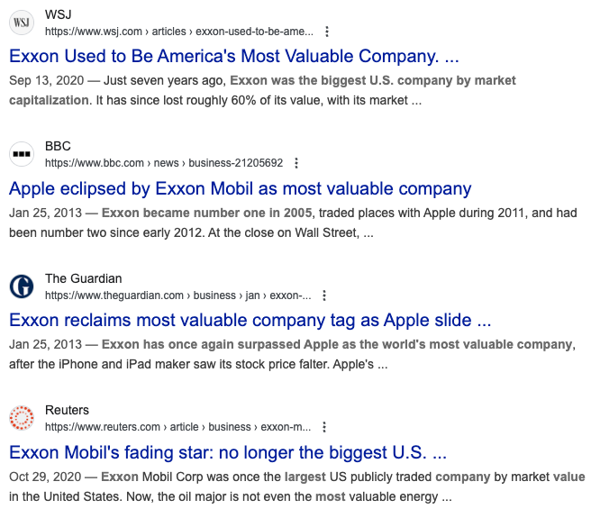I regularly see BBC appearing in the Google search results. 