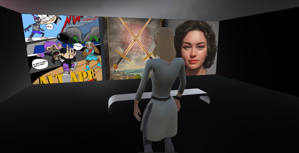 Display your art in your own gallery