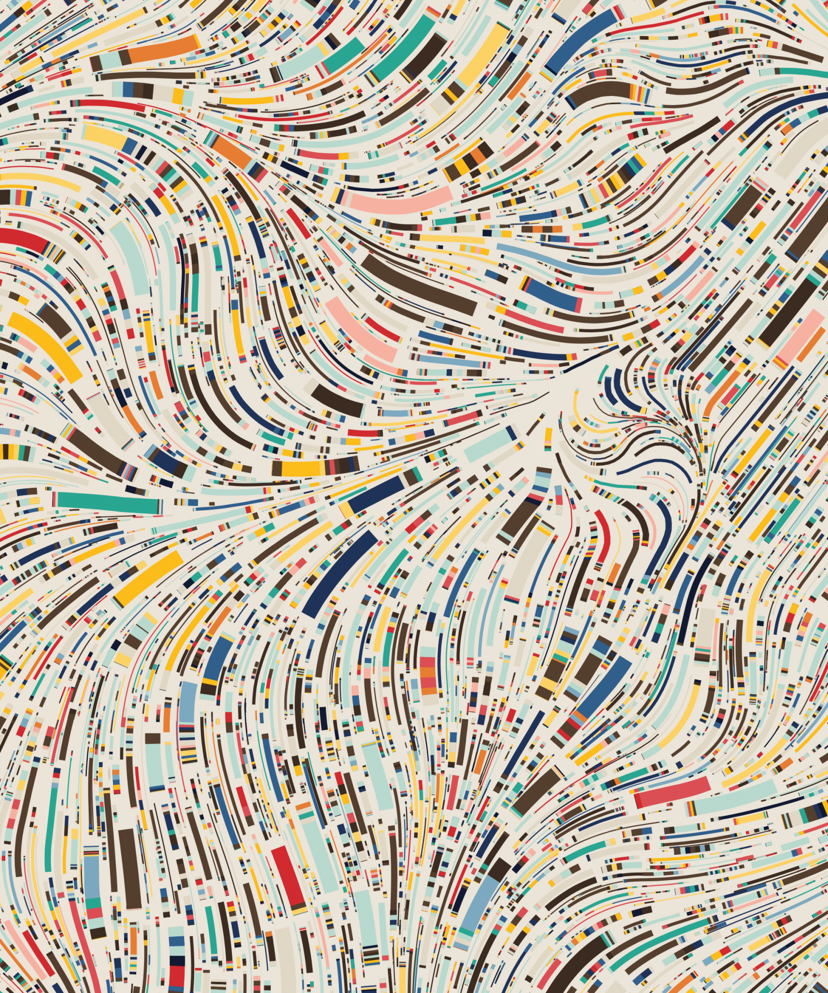 Tyler Hobbs, Fidenza #725 (2021), sold at Sotheby’s Grails Auction in 2023