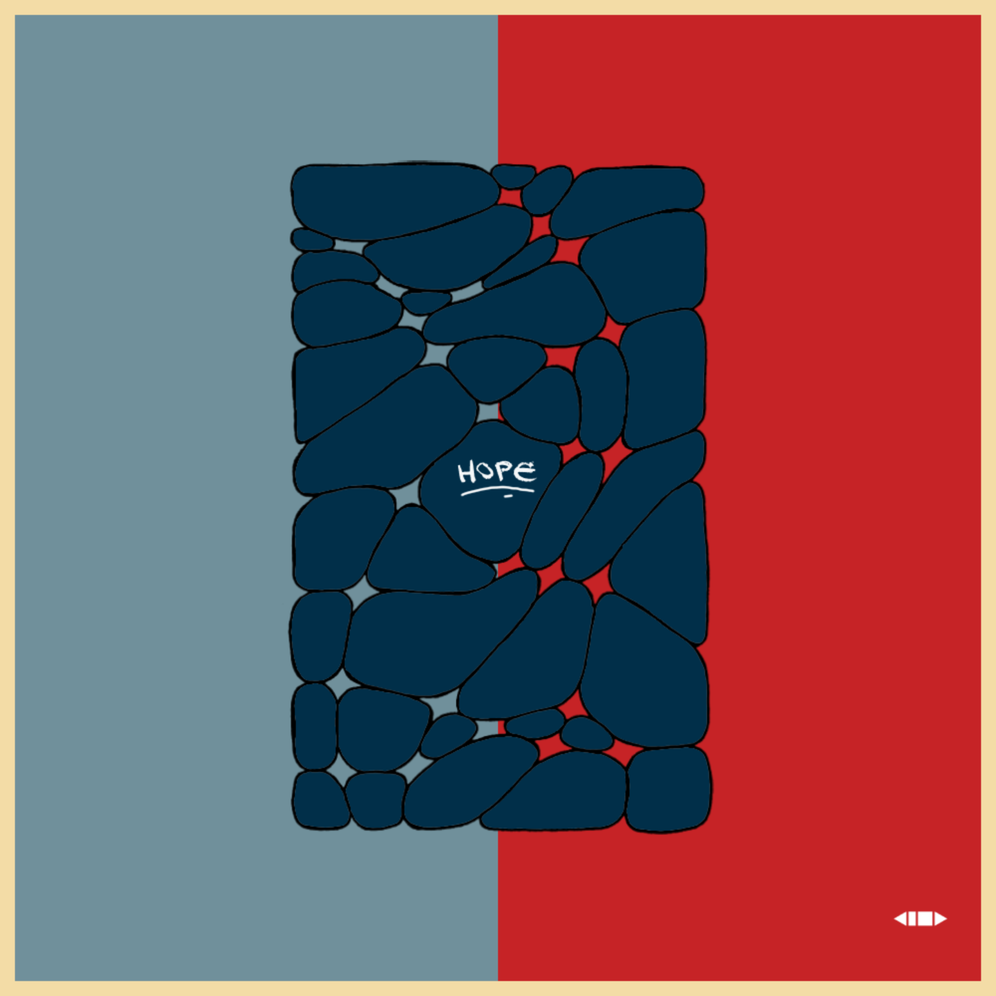 A one-off piece created for a fundraiser during the development of Pebbles...