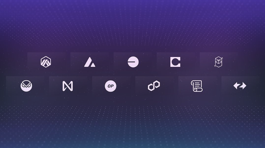 Logos de diferentes redes en las cuales puedes crear subgrafos