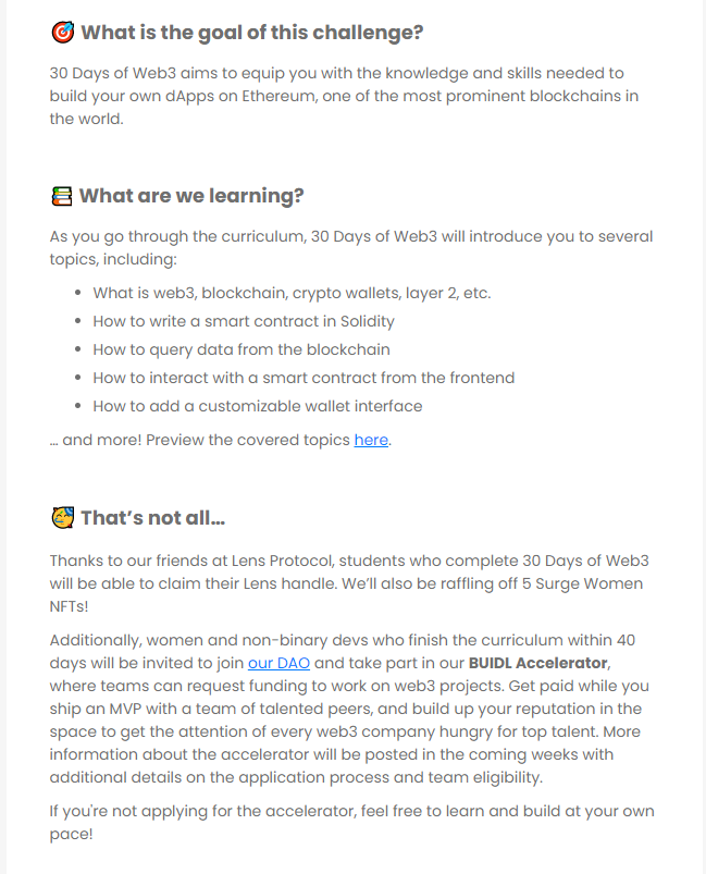 30 Days of Web3