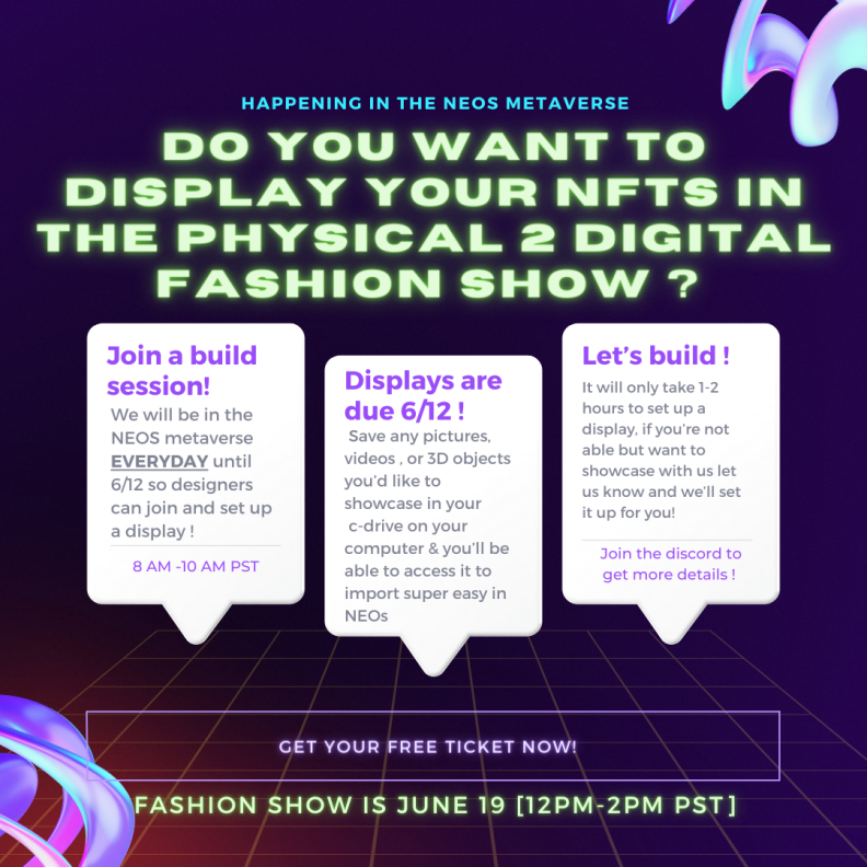 Drop ANY questions in the discord!