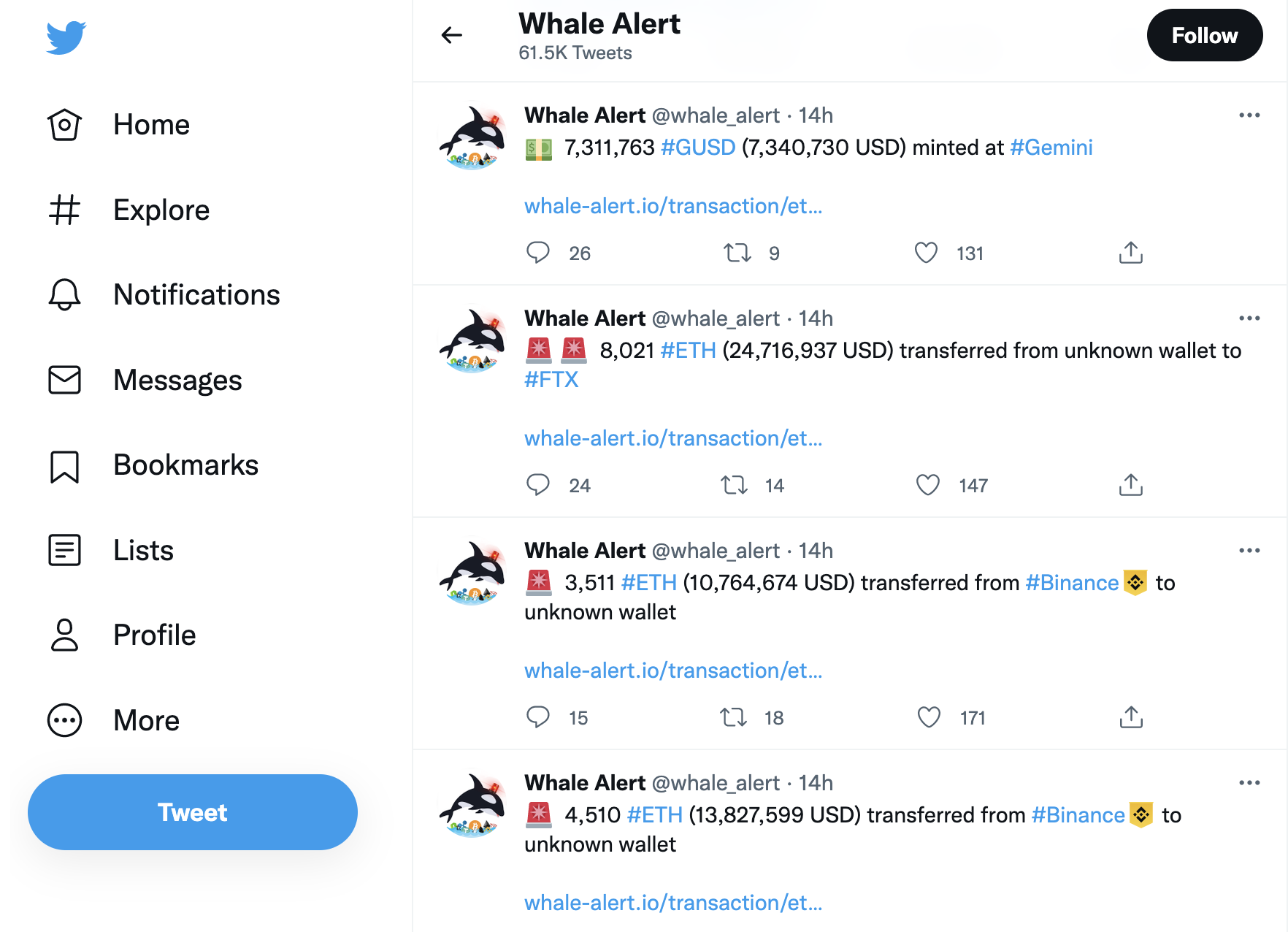 Twitter | @whale_alert