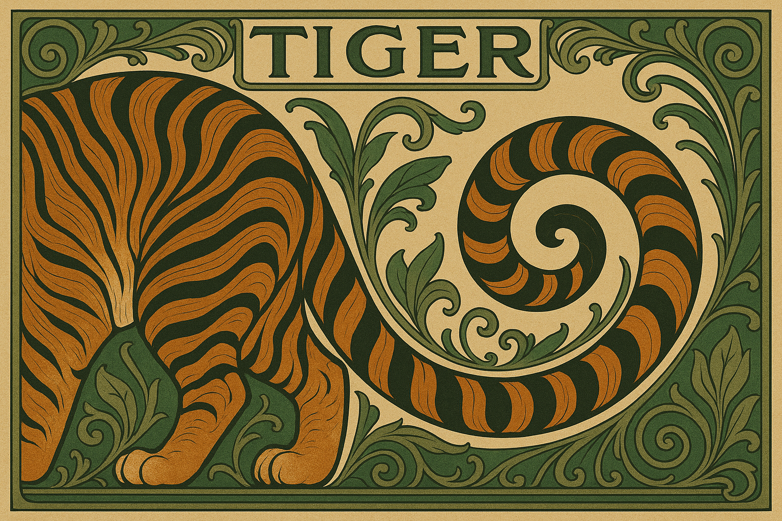 The tigers tail