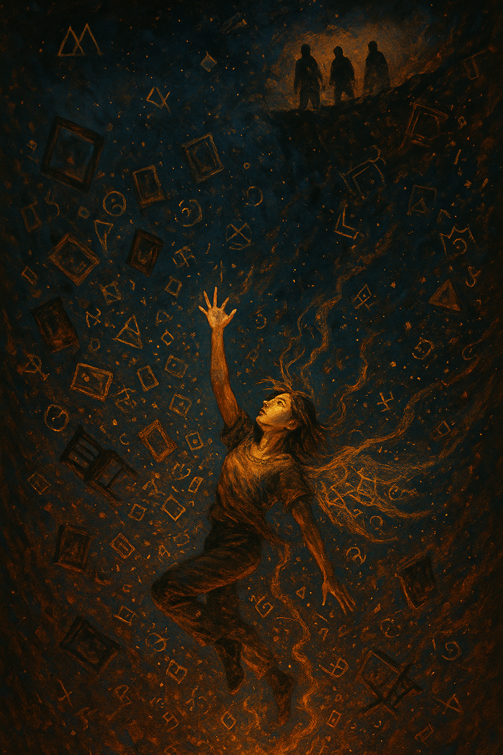 Once i fell through the void but now i am found. Myself found myself