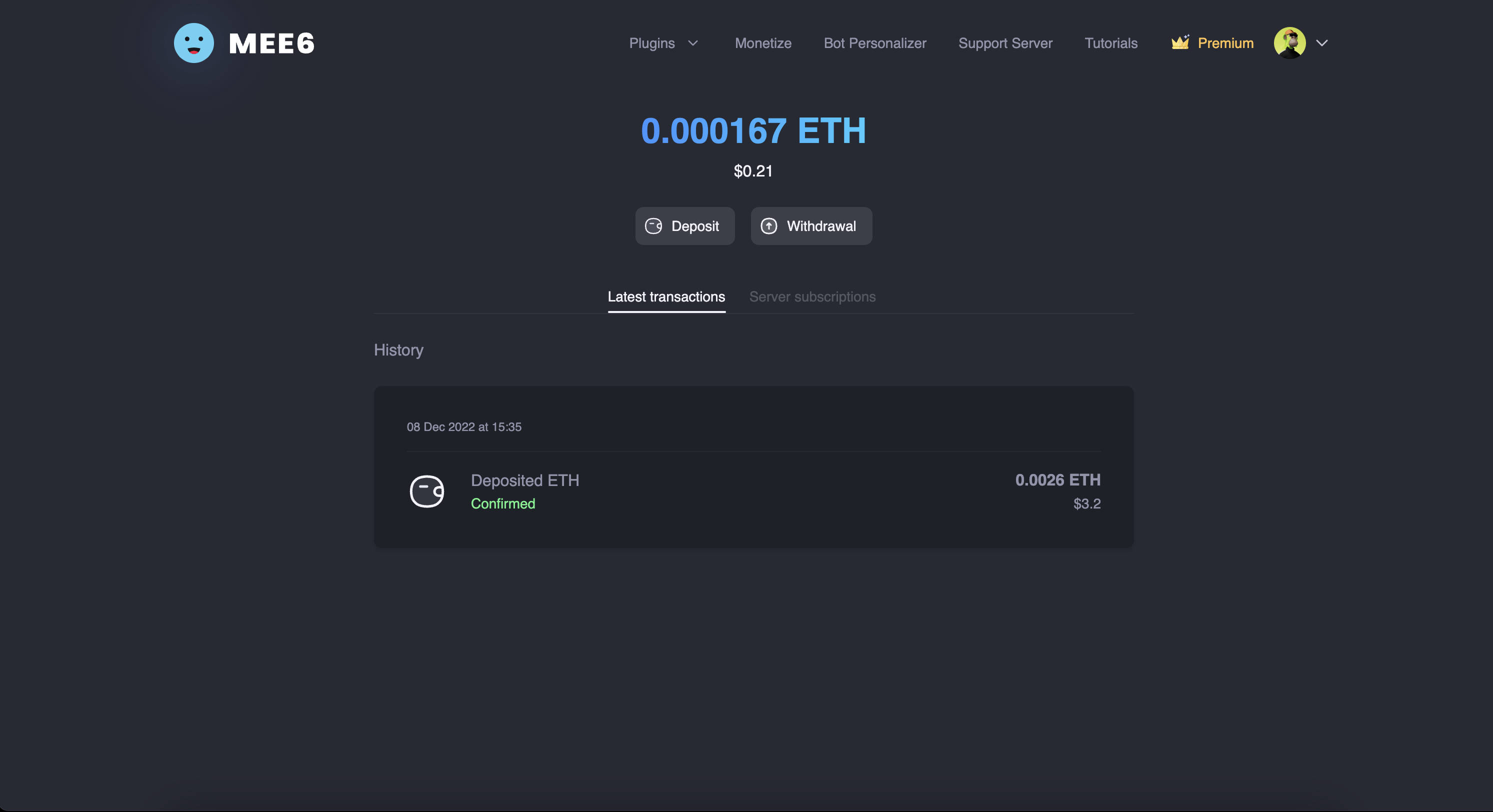 Your Discord Wallet