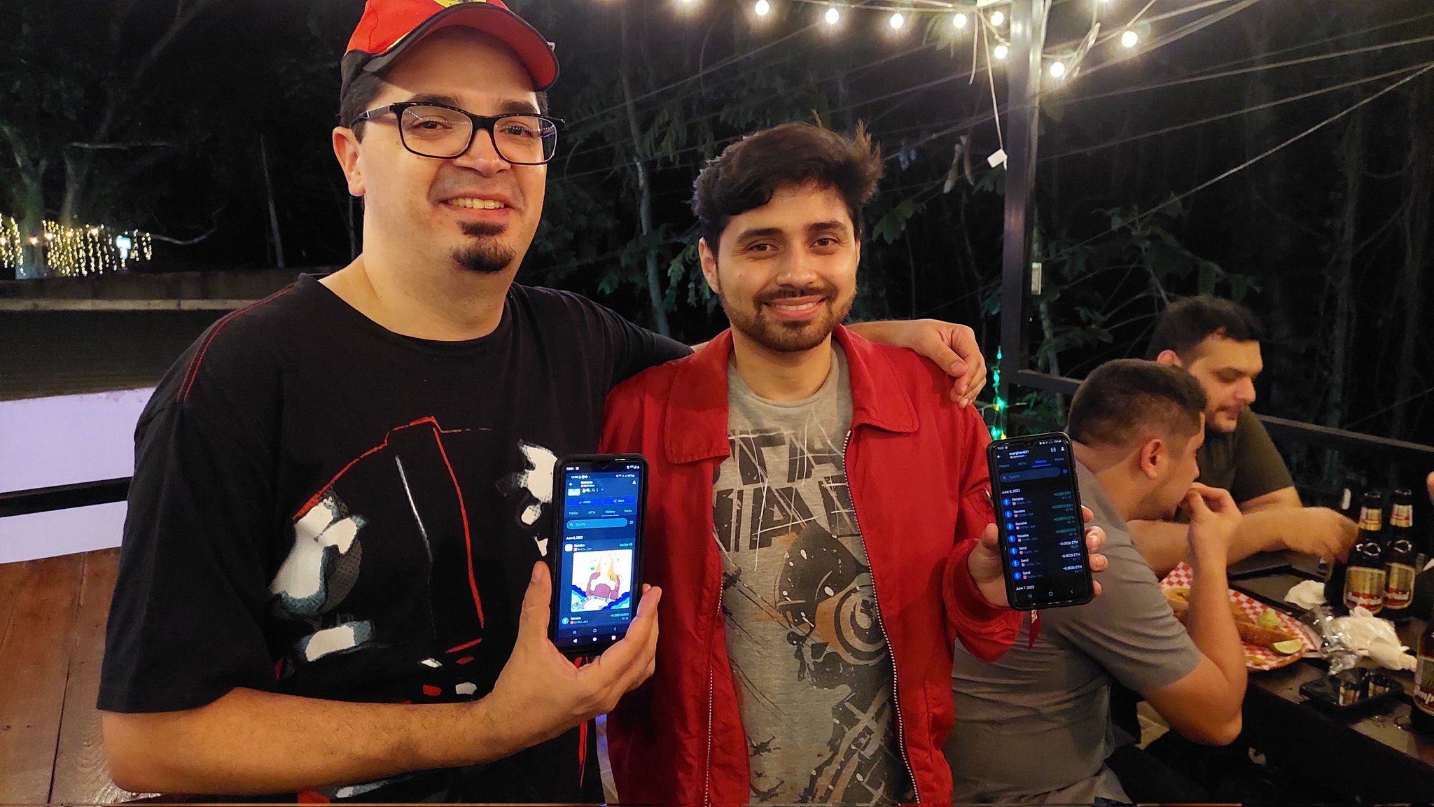 Felices ganadores: Robertcartoons ganador del NFT y morghan831 ganador de 0.022 ETH tokens