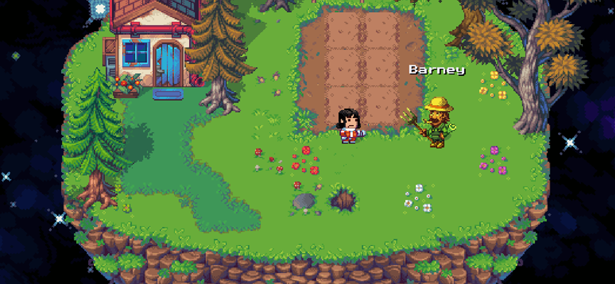 进入点击barner这个npc先点击然后获取种子然后在点npc获取花壶然后去给种子浇水再点击npc获取化肥;再点npc获取收获剪子然后把果实给自己吃再去点npc第一个任务完成 