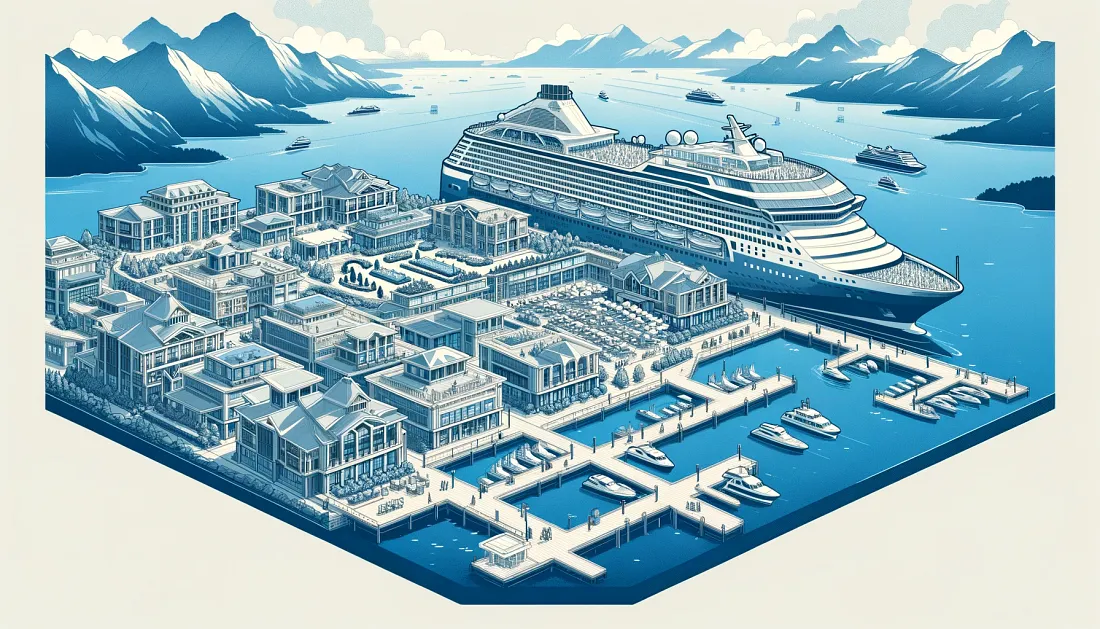Imagine how many people it can fit at sea.