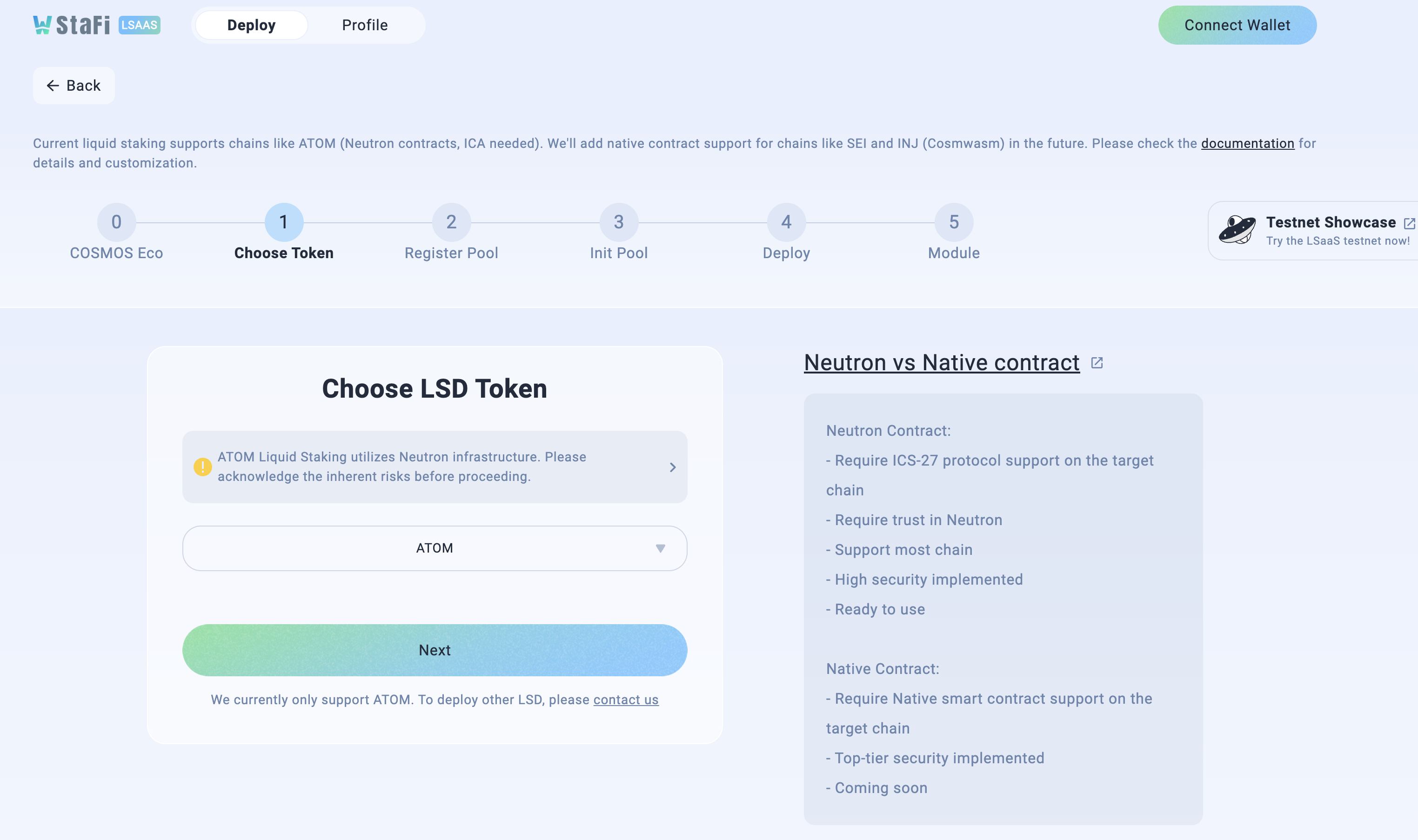 Choose ATOM