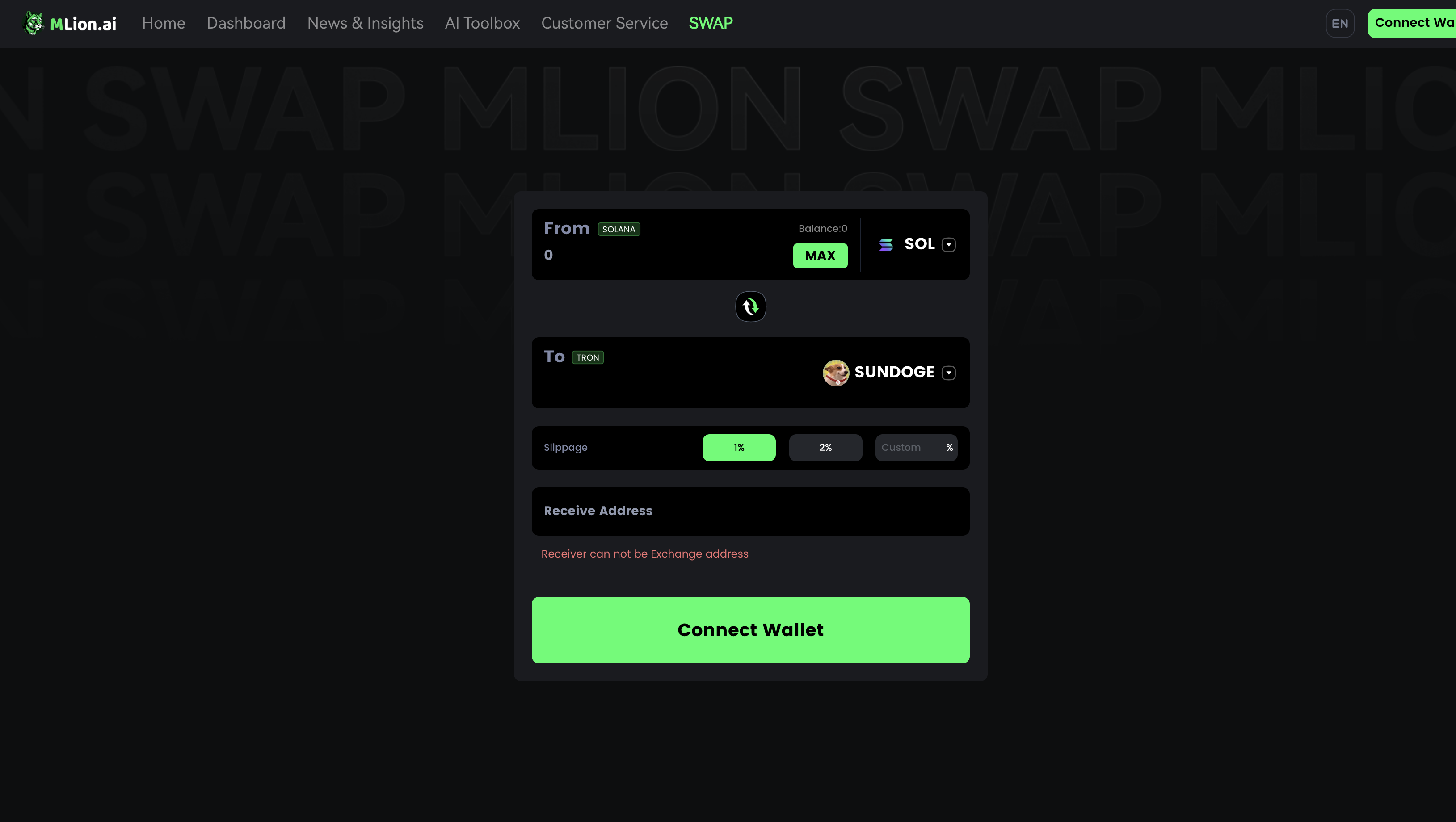 Check out SWAP at mlion.ai