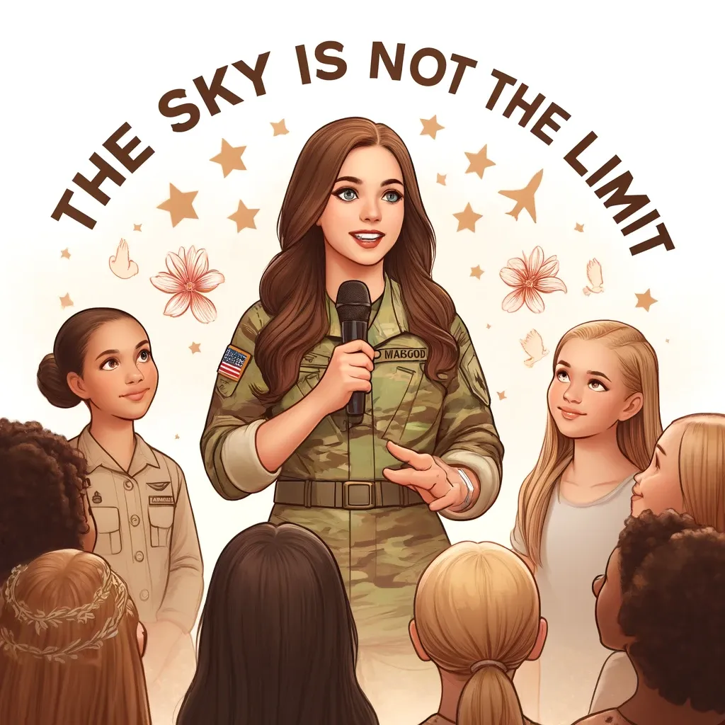 Hopefully, she will inspire a generation of girls who will not be afraid of pursuing what they want.