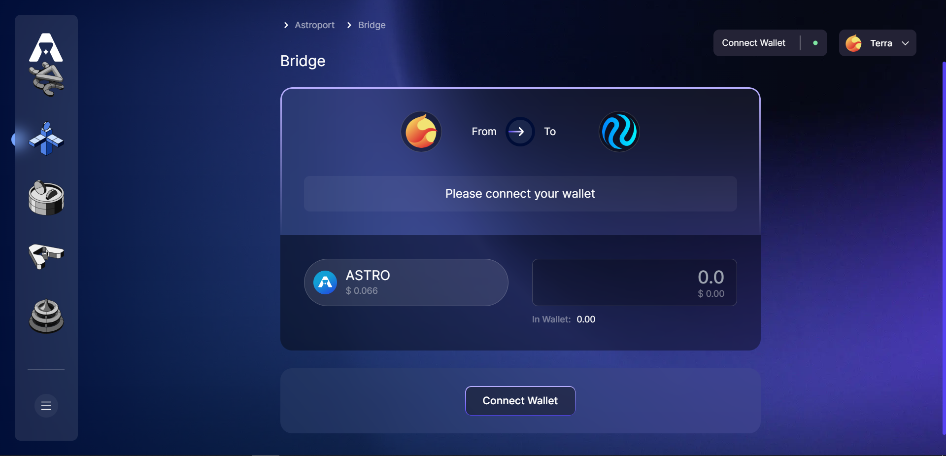 DEX Bridging on Astroport