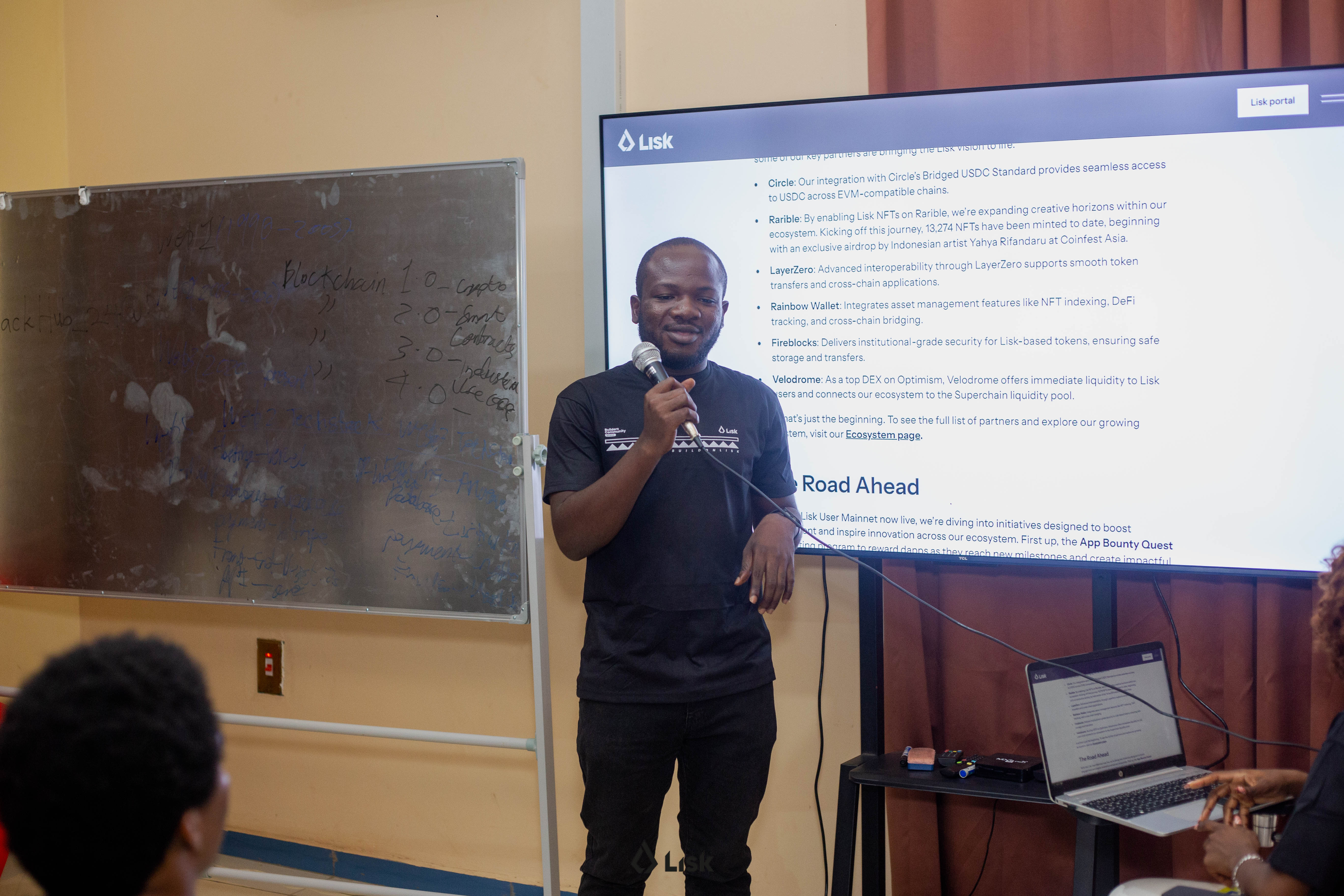 Training By Haqi - Lisk Ghana Community Ambassador