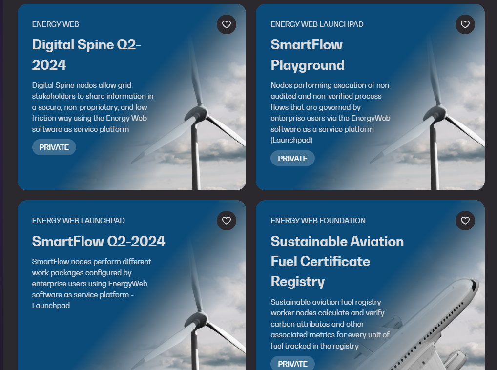 The Solutions list may look different from the image above as more solutions will be added.
