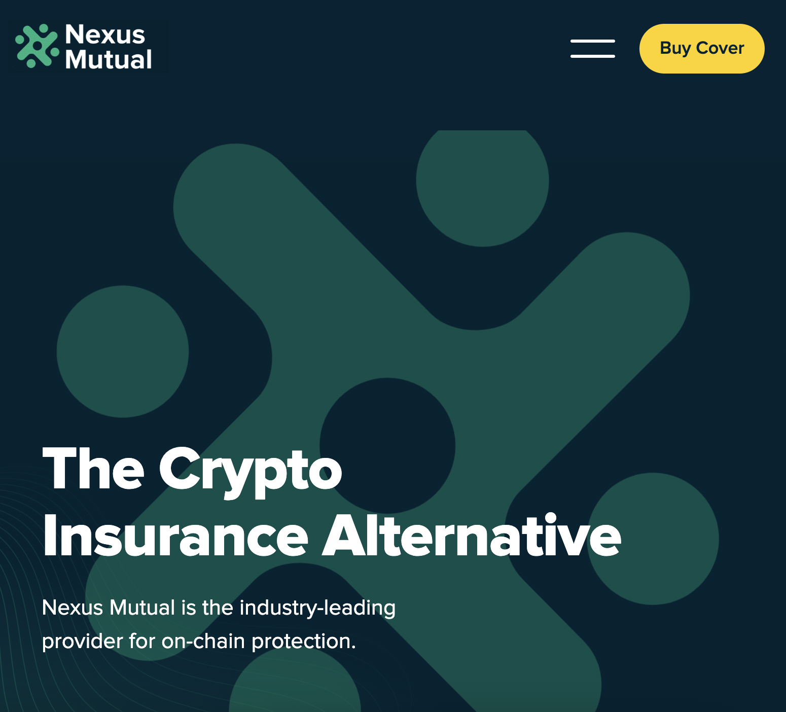 Nexus Mutual- Home page