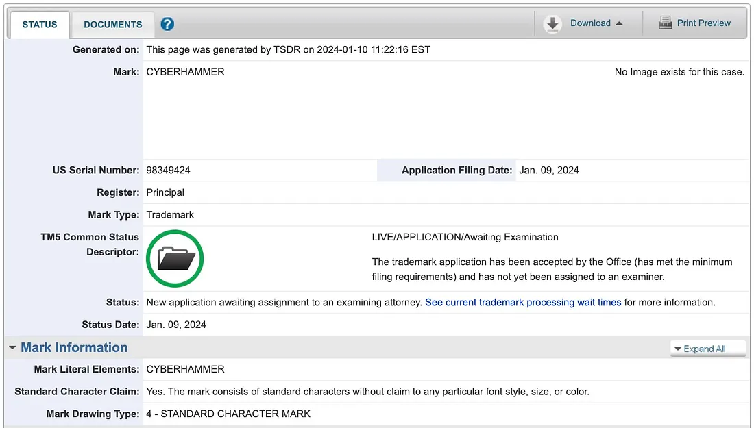 Tesla filed a patent, and everyone is speculating.