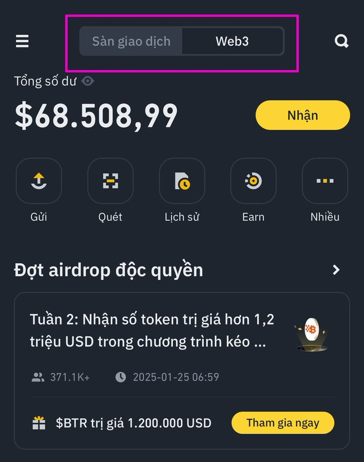 Binance Wallet có vai trò quan trọng đặc biệt trong hệ sinh thái Binance