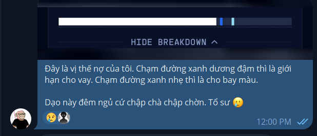 Vị thế lending của tôi trên Suilend sắp chạm ngưỡng thanh lý ngày 7/4/2025