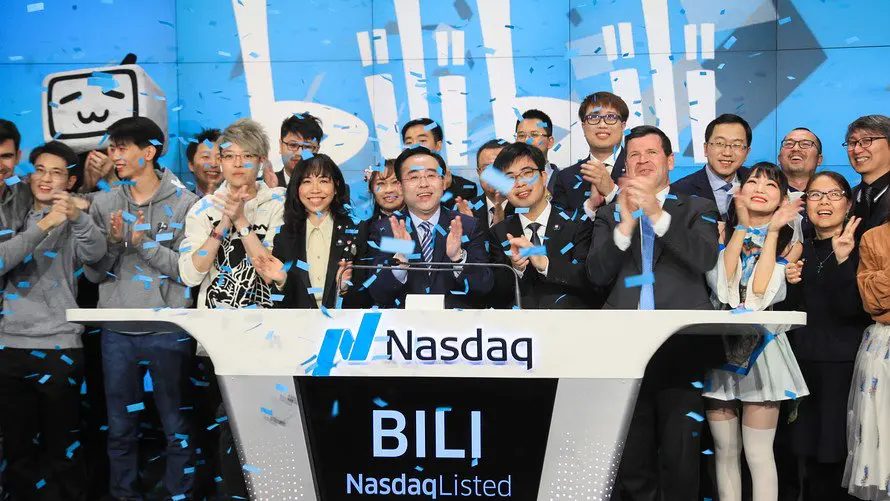 When bilibili was listing in Nasdaq