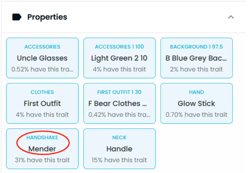 If your attribute is mender, your TLD is mender+ID, if it is meners, it is menders+ID