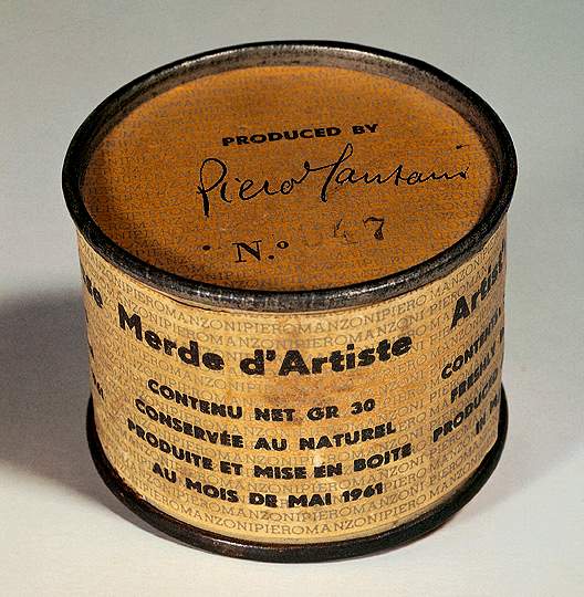 Piero Manzoni, Merda d’artista, 1961
