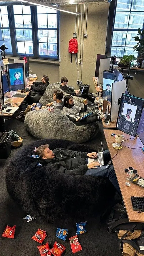 Don’t mind the mess and the delicious Doritos😁. source