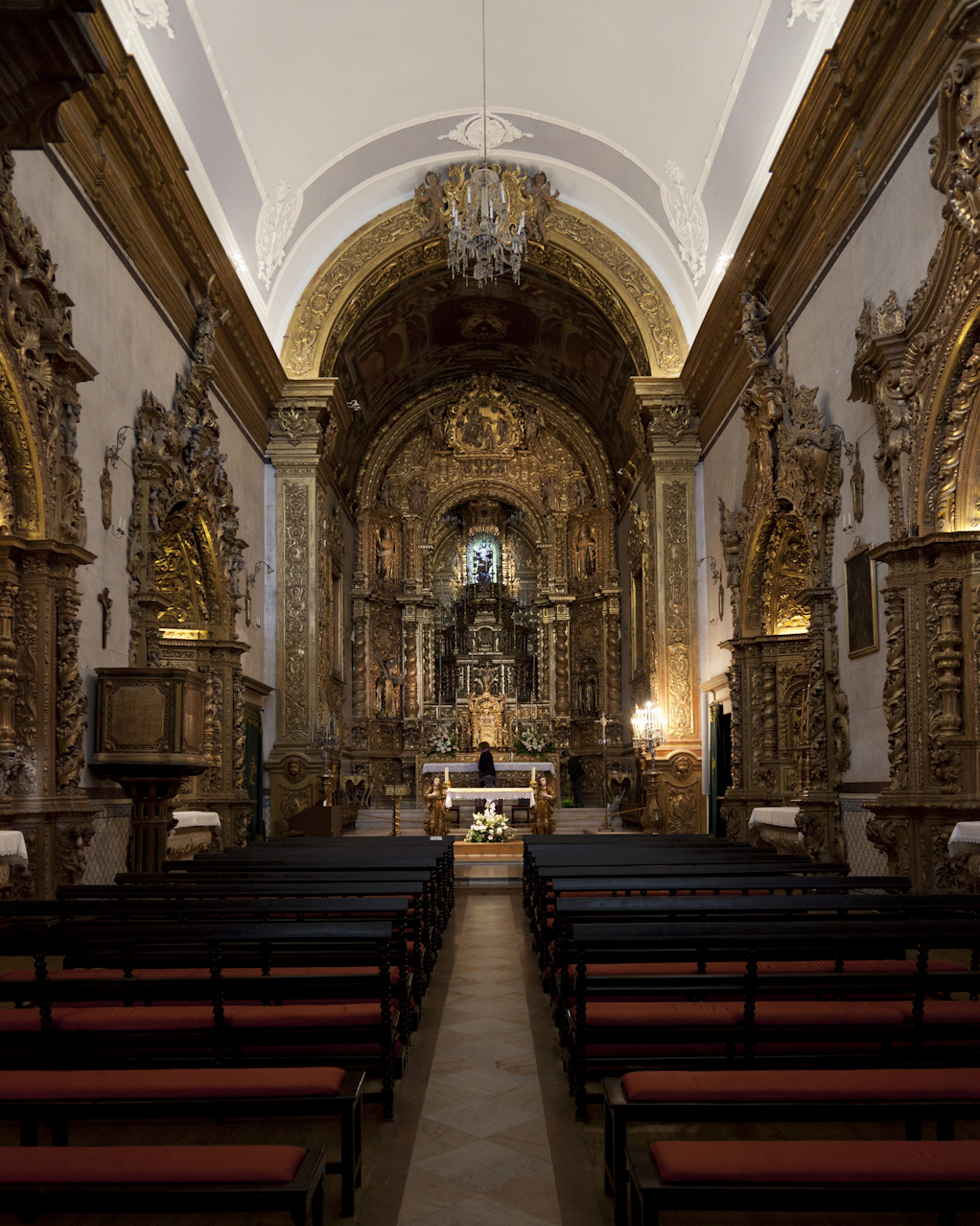 Interior da igreja