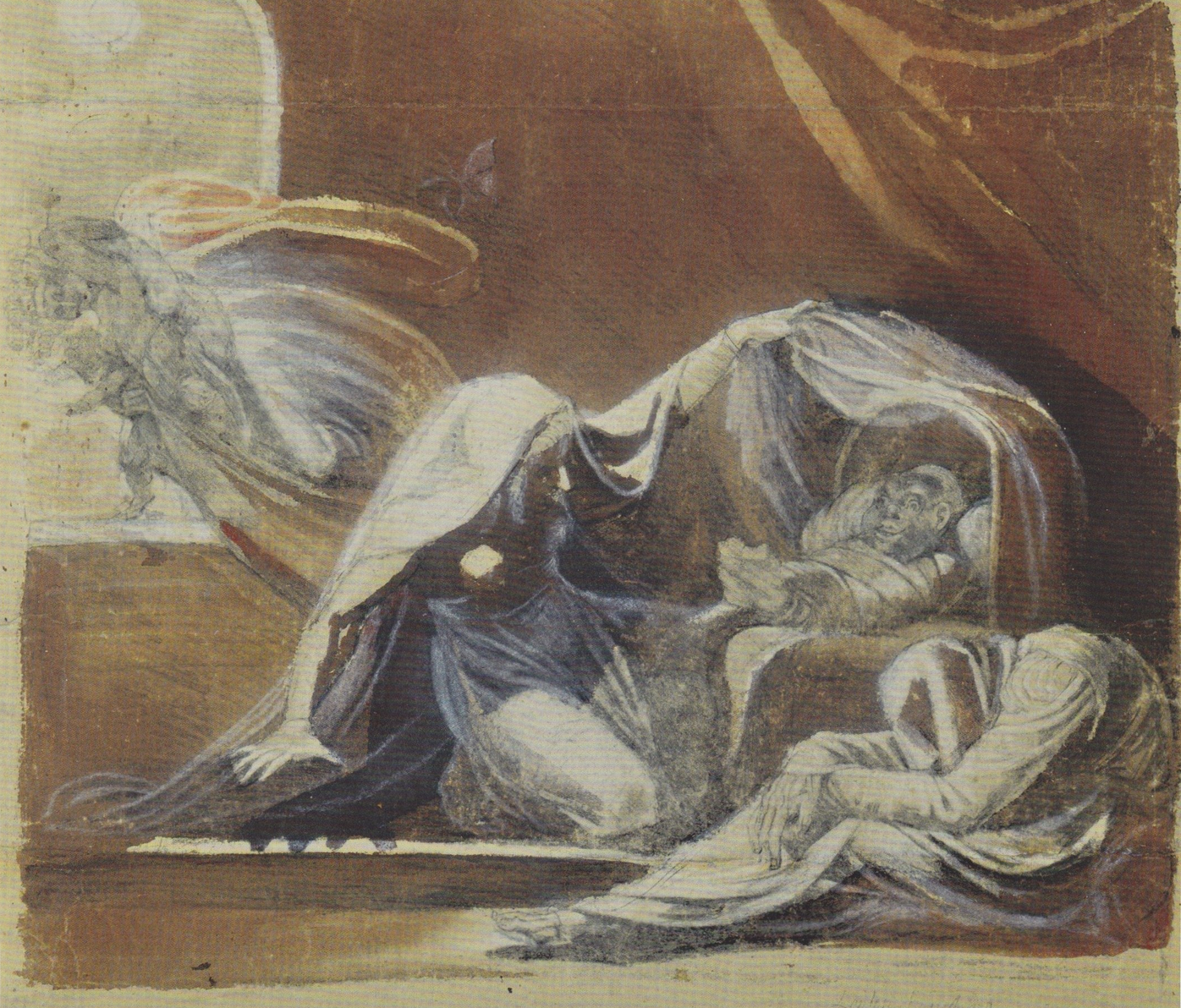 Henry Füssli - Der Wechselbalg [The Changeling] (1780).