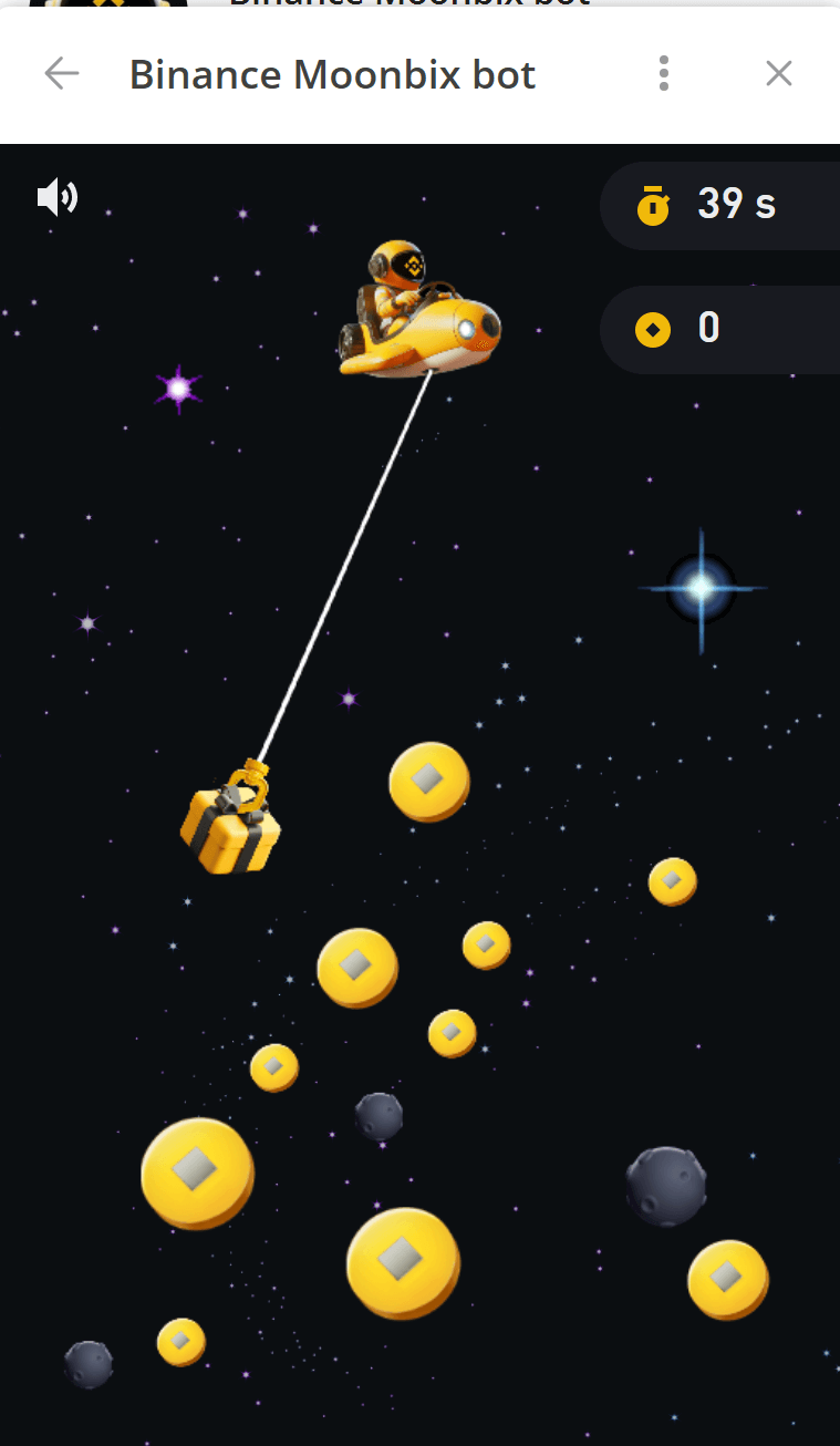 Source: Binance Moonbix mini app