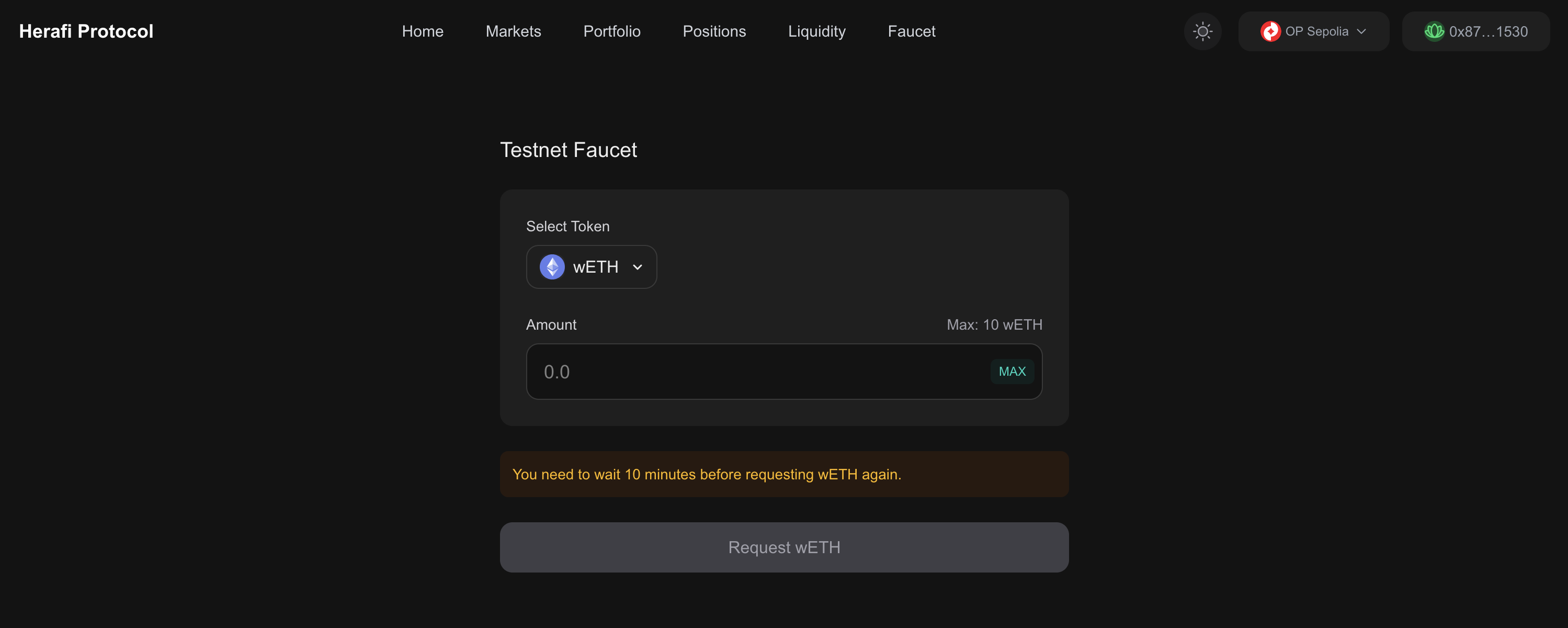 Faucet