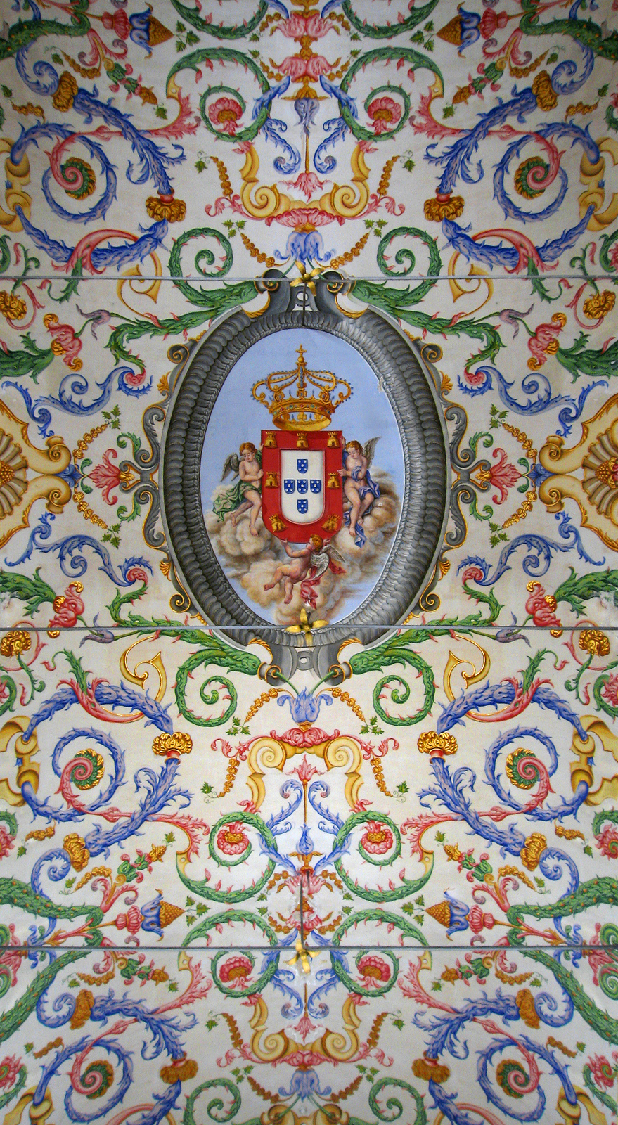 Capela de S. Miguel (teto) 