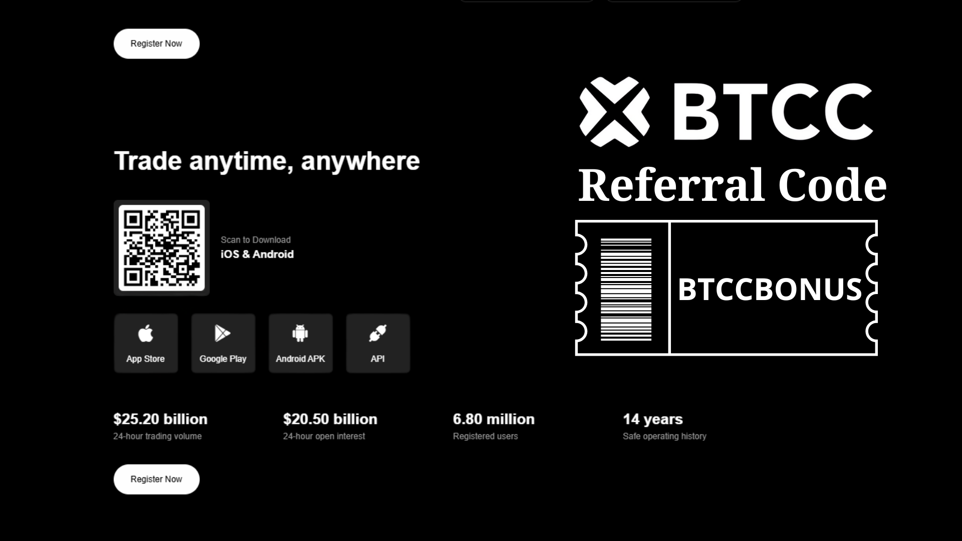 BTCC Referral Code