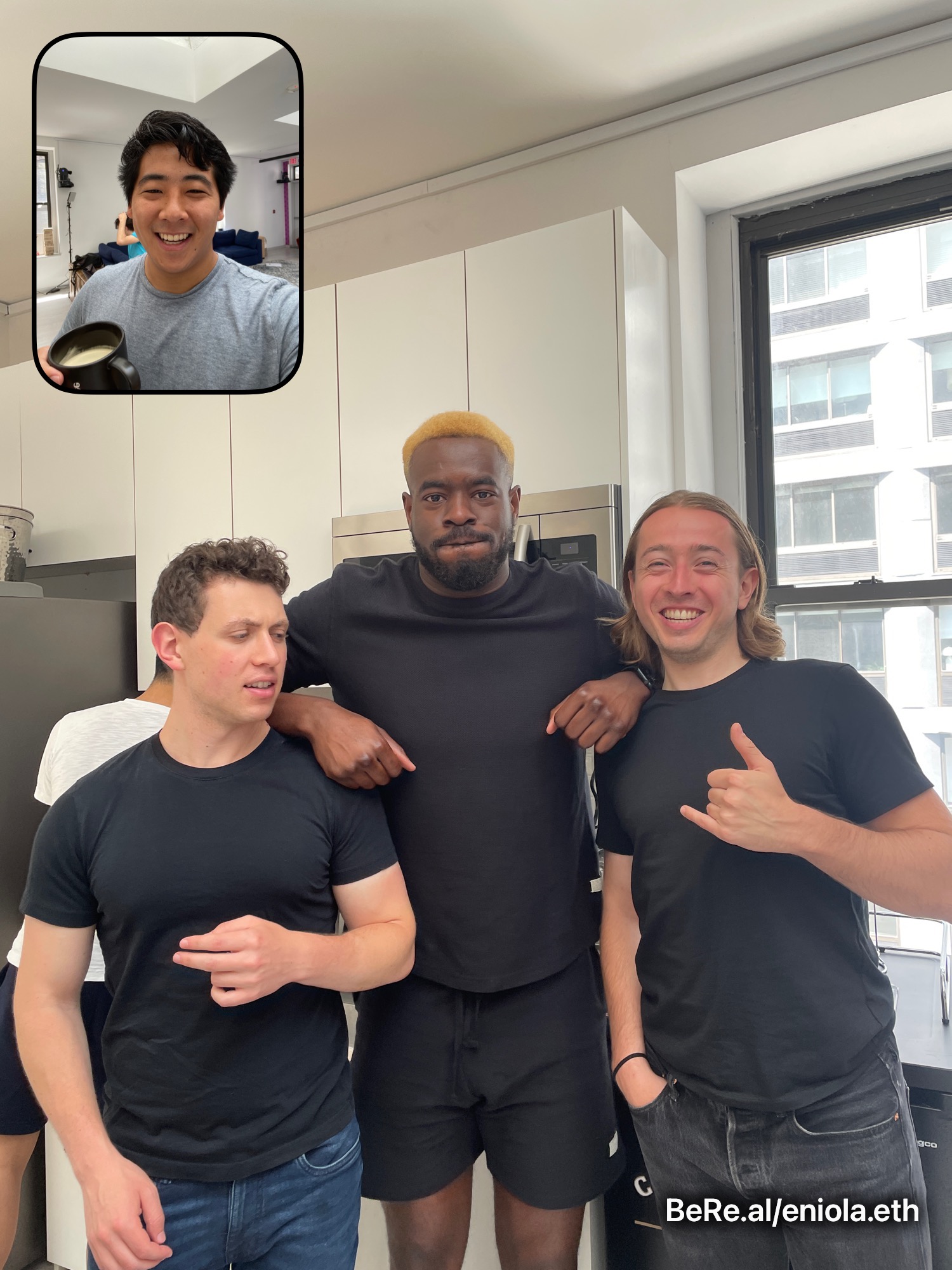 My fans Kendall, Ben and Theo