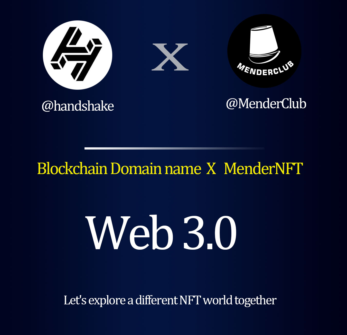 Each MenderNFT has a top-level domain
