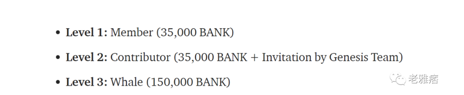 BanklessDAO 等级